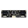 Waveshare IMX219-83 Stereo Camera 8MP Binocular Camera Module Stereo Vision Depth Vision Applicable for Jetson Nano Developer Kit B01, Compatible with Raspberry Pi 5 /Pi4/CM4