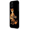 iPhone 11 Pro Comic fox plays guitar Case