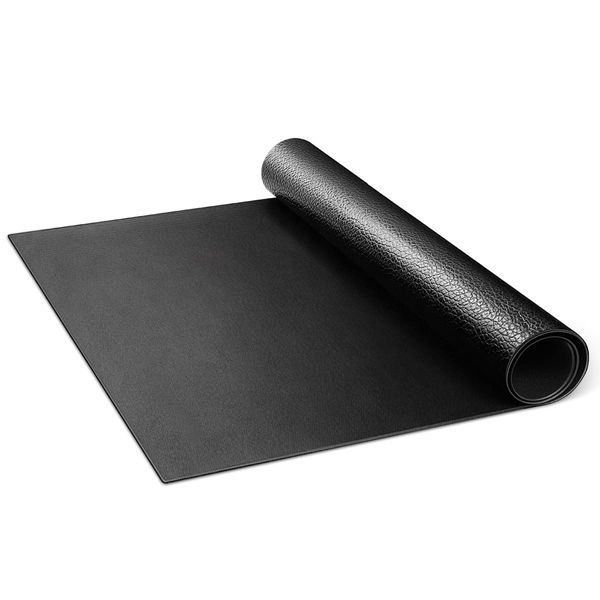 Wolfyok Fitness Soundproofing Mat, Rubber Mat, High Density PVC, 45.3 x 31.5 x 0.1 inches (115 x 80 x 0.4 cm), Freely Cut, Training Mat, Floor Protection, Shock Absorption, Anti-Slip, Exercise Mat,