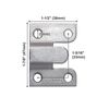 5 Pairs Rok Hardware Heavy Duty Interlocking Flush Mount Z Clip Bracket for H...