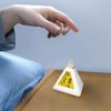 Digiflex 7 LED Pyramid Colour Changing Digital Alarm Clock
