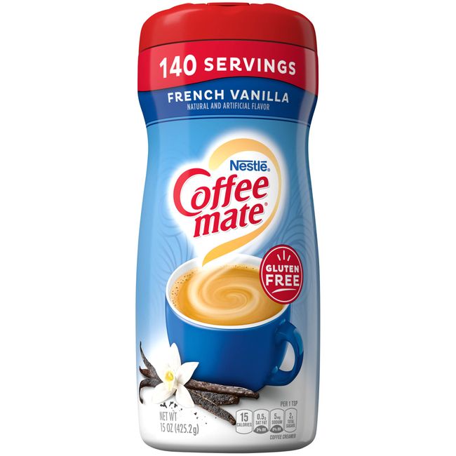 Nestle Coffee-mate LITE Original Non-Dairy Powdered Creamer Canisters