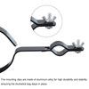 sourcing map Drumstick Holder Drum Sticks Bag Container Bag Clamp Removable Bag Black