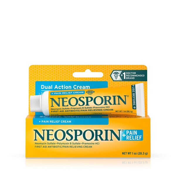 Neosporin + Pain Relief Cream Maximum Strength 1 oz