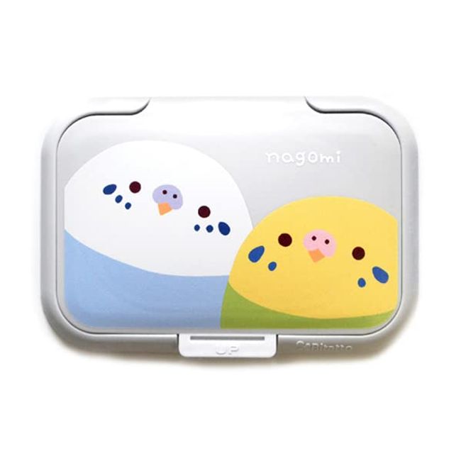 [Nagomi Series] Antibacterial Wet Wipes Lid (Budgie Parakeet)