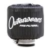 Black Outerwear Prefilter Without Top Round 2" Diameter 10-1132-01