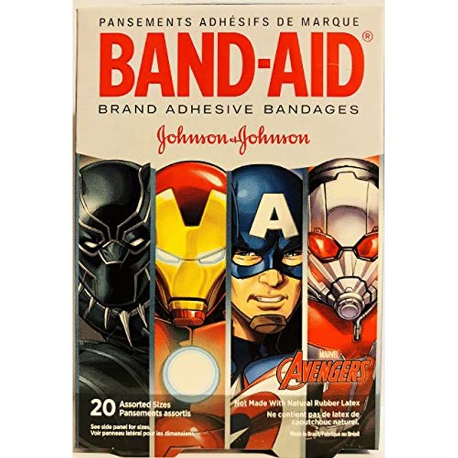 Band-Aid Brand Adhesive Bandages, Flexible Fabric Travel Pack, 8 Count  (Pack of 12)