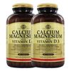2x Solgar Calcium Magnesium with Vitamin D3 300 Tablets