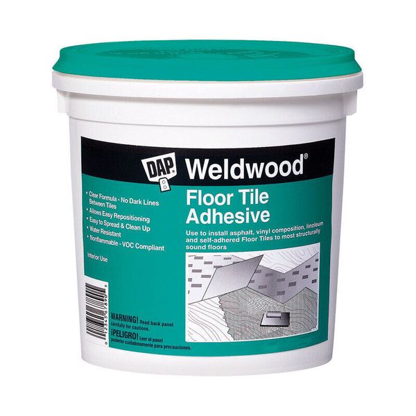 DAP Weldwood Floor Tile Adhesive 1 qt