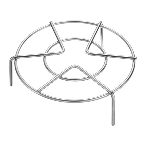 uxcell Steam Rack 6.3" Dia Stainless Steel Trivets Steaming Steamer Rack Basket for Pots, Electric Pressure Cooker, Pan, Silver (2" Tall)