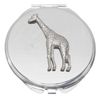 Giraffe Compact Mirror Handbag Gift With Free Engraving 152
