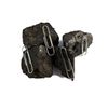 Naturally Magnetic Lodestone 4 Pieces - Includes Velvet Storage Bag
