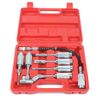 7Pc Car Lube Lubing Hose Tip Assortment Tool Set Adapter Fitting Grease Gun