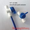10X Inline Straight Ball Valve 1/4"-1/4" Push In Quick Connect Switch RO