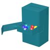 Ultimate Guard Twin Flip`n`Tray 200+ XenoSkin Monocolour Petrol Blue