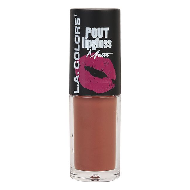 LA COLORS POUT MATTE LIPGLOSS-ENTICING