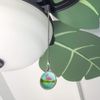 GRAPHICS & MORE Pink Flamingo in Water Ceiling Fan and Light Pull Chain