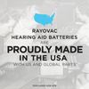 RAYOVAC Size 13 Hearing Aid Batteries, 24-Pack, L13ZA-24ZMB