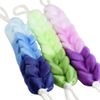ROSENICE 3pcs Bath Shower Mesh Puff Sponge Back Scrubber Exfoliating Loofah (Assorted Color)