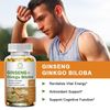 Ginkgo Biloba 1000mg 120 Tablets Vegan Mind And Memory Circulation