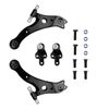 Pair (4) Front Lower Control Arm Ball Joints for Toyota Camry Highlander Solara