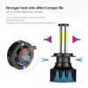 6-sides H7 LED Headlight High Low Beam Bulbs Conversion Kit Crystal White 2PCS