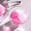 Acouto Reusable Heart Shaped Ice Cubes, 15 Pack Pink, Ice Cube Trays