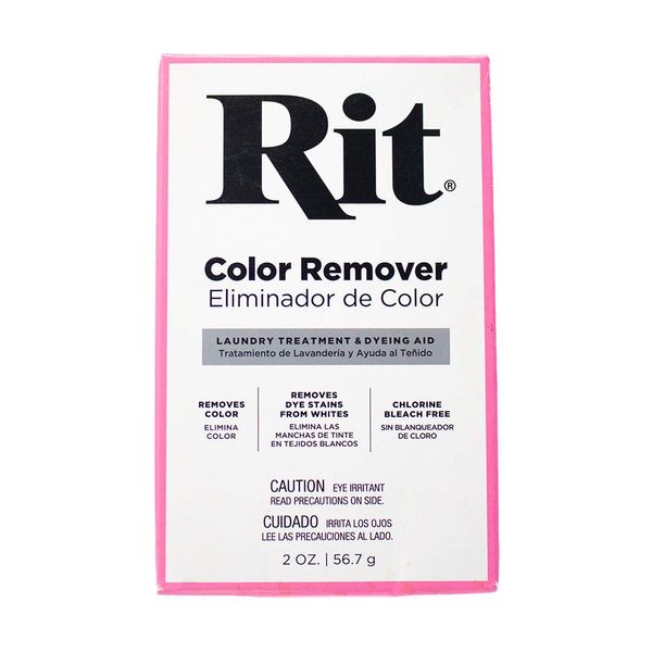 Rit Dye Powder Color & Rust Remover Great for Crafting DIY Works on Most Fabric Cotton Nylon