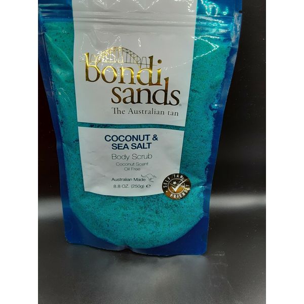 Bondi Sands Australian Made Coconut & Sea Salt Body Scrub 8.8 oz. NEW