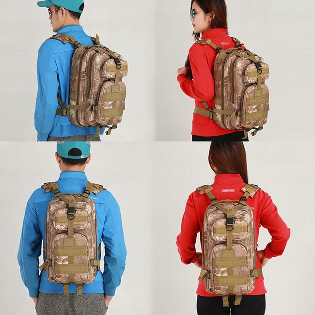 30L Military Tactical Backpack Waterproof Army Rucksacks Camping Hiking  Fishing