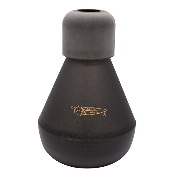 OKURA+MUTE Okra+Mute Practice Mute for Trombone Color: Black