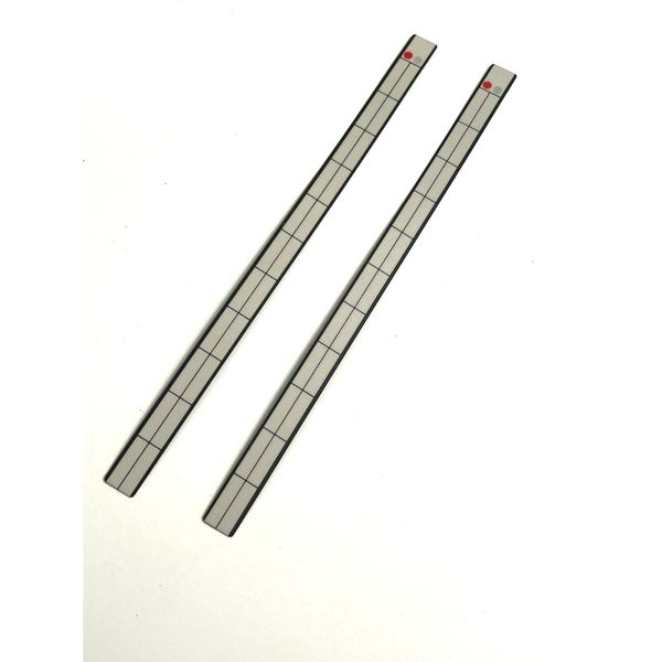 2)  Texas Instruments TI-99/4A Computer Function & Control Key Keyboard Strips