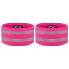 55 Sport Elasticated Reflective Armbands - Pink - 2 Pack