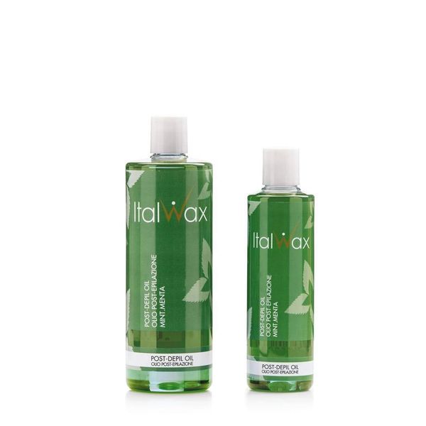 Italwax After Wax Care Lotion - 500ml / 16.95fl.oz - Natural vegetable oil - Mint - Moisturizing and removing waxing residues