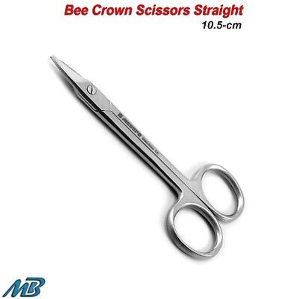 Surgical  Straight Crown Scissors Bee Bee Wire Cutting Dental Instruments New CE