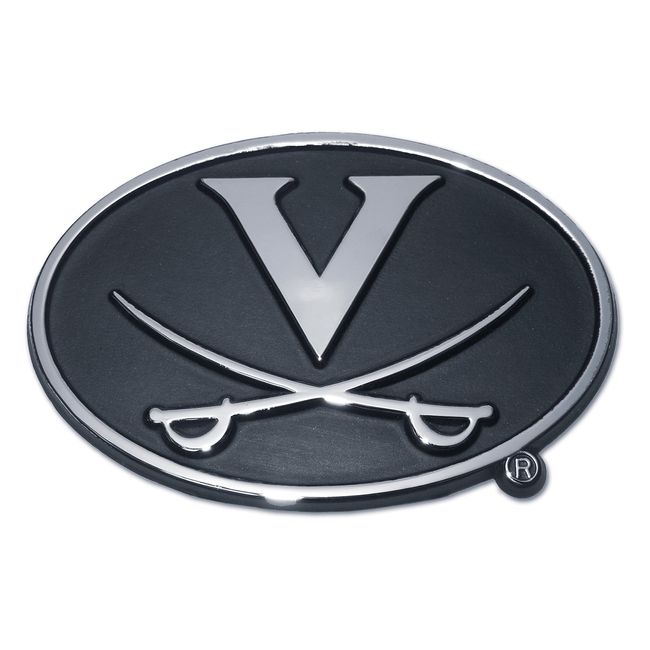 Elektroplate University of Virginia (V with Sabres) Emblem