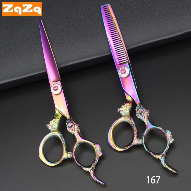 6 Stainless Steel Professional Hair Scissors