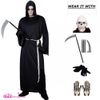 Grim Reaper Costume for Halloween - One Size