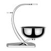 GRUTTI Shaving Brush Razor Stand with Soap Bowl, Safety Mens Razor Holder with Non Slip Base Shaving Kit for Men Boyfriend Husband Dad Birthday Fathers Day Gift