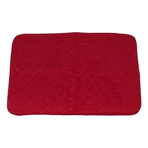 Homecraft - Protector de asiento reutilizable (47 x 59 cm), color granate