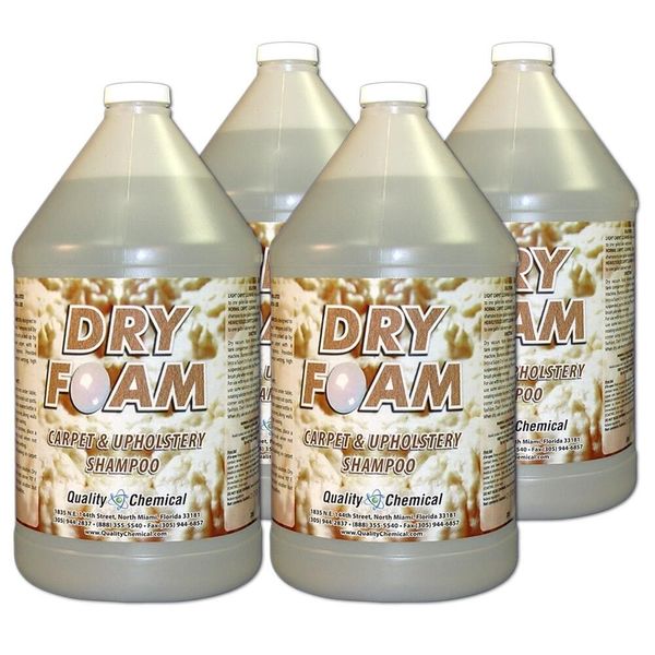 Dry Foam Carpet and Upholstery Shampoo - 4 gallon case
