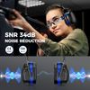 CGZZ Safety Earmuffs, Blue+Black, One Size
