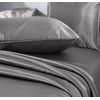King Sz 4 Pc Bed Sheet Set Silky Smooth Satin Deep Pocket X002YMM88F