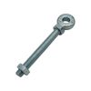 Adjustable Swing Gate Hinge Eyebolts & Nuts X2 (M16 X 100MM Zinc Plated Eye Bolt)