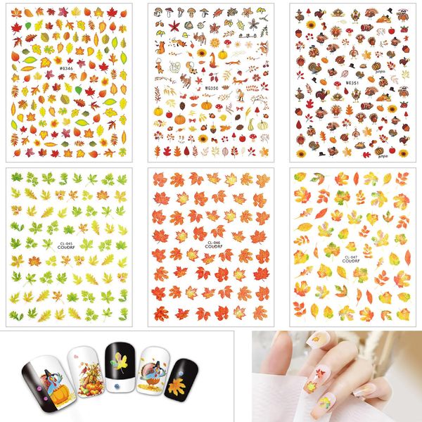 Chisafly Nail Seal, Fall Foliage, Maple, Nail Parts, Falling Maple Leaves, Leaf, Pine Nuts, Thanksgiving Day, Autumn