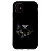 iPhone 11 Black Cat Yellow Eyes Smartphone Case