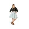 Burda Pattern Skirt, White, Paper, 19 x 14 x 0.5 cm