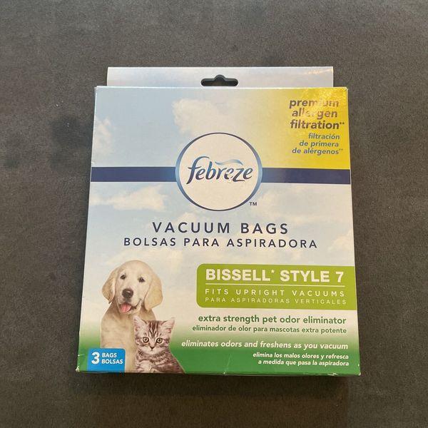 Febreze Vacuum Bags Bissell Style 7 Extra Strength Pet Odor Eliminator 3 Bags