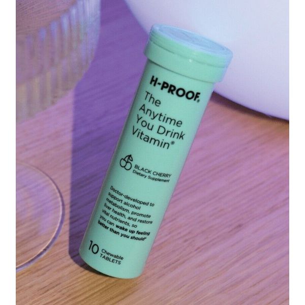 H-PROOF THE ANYTIME YOU DRINK VITAMIN HANGOVER CURE PREVENTION RELIEF Travel