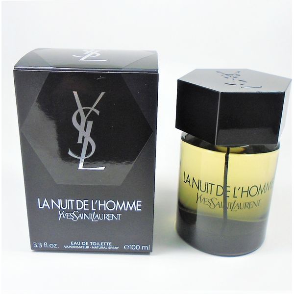 La Nuit de L'Homme by Yves Saint Laurent EDT For Men 3.3oz / 100ml *NEW IN BOX*